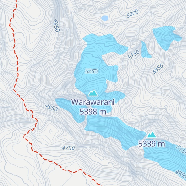 Map of Warawarani