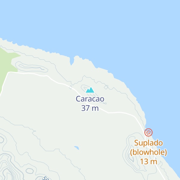 Map of Caracao