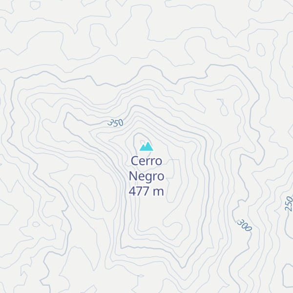 Map of Cerro Negro