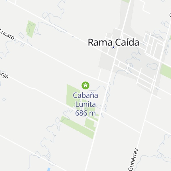Map of Cabaña Lunita