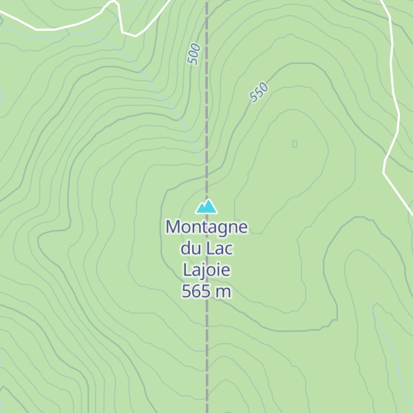 Map of Montagne du Lac Lajoie