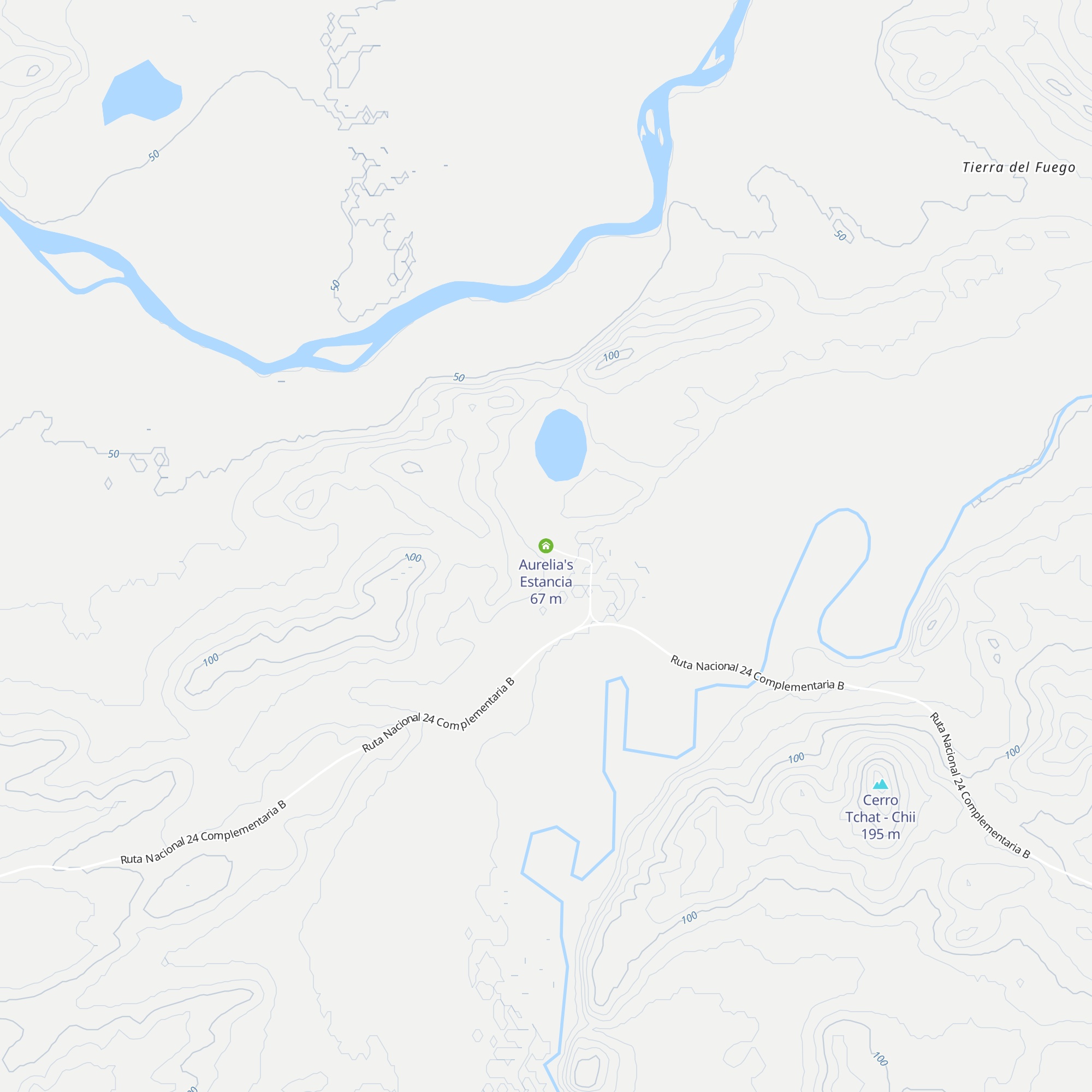 Aurelia's Estancia map