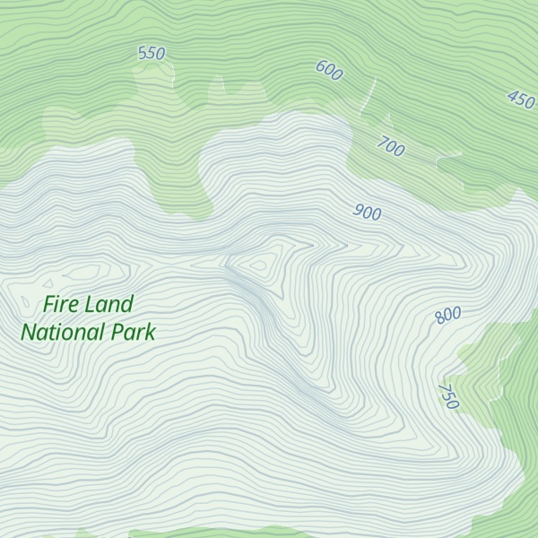 Map of Cerro Vicinguerra