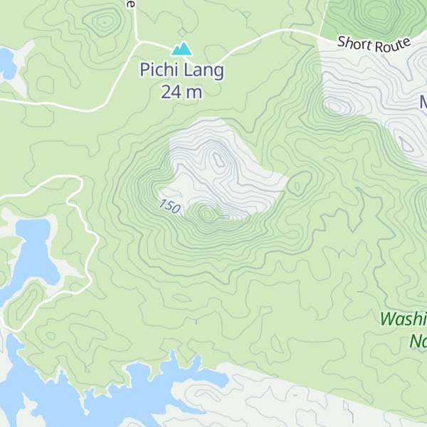 Map of Mount Brandaris