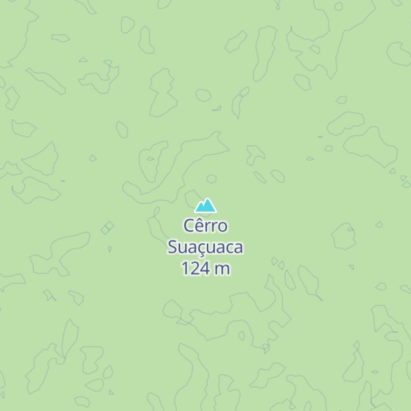 Map of Cêrro Suaçuaca