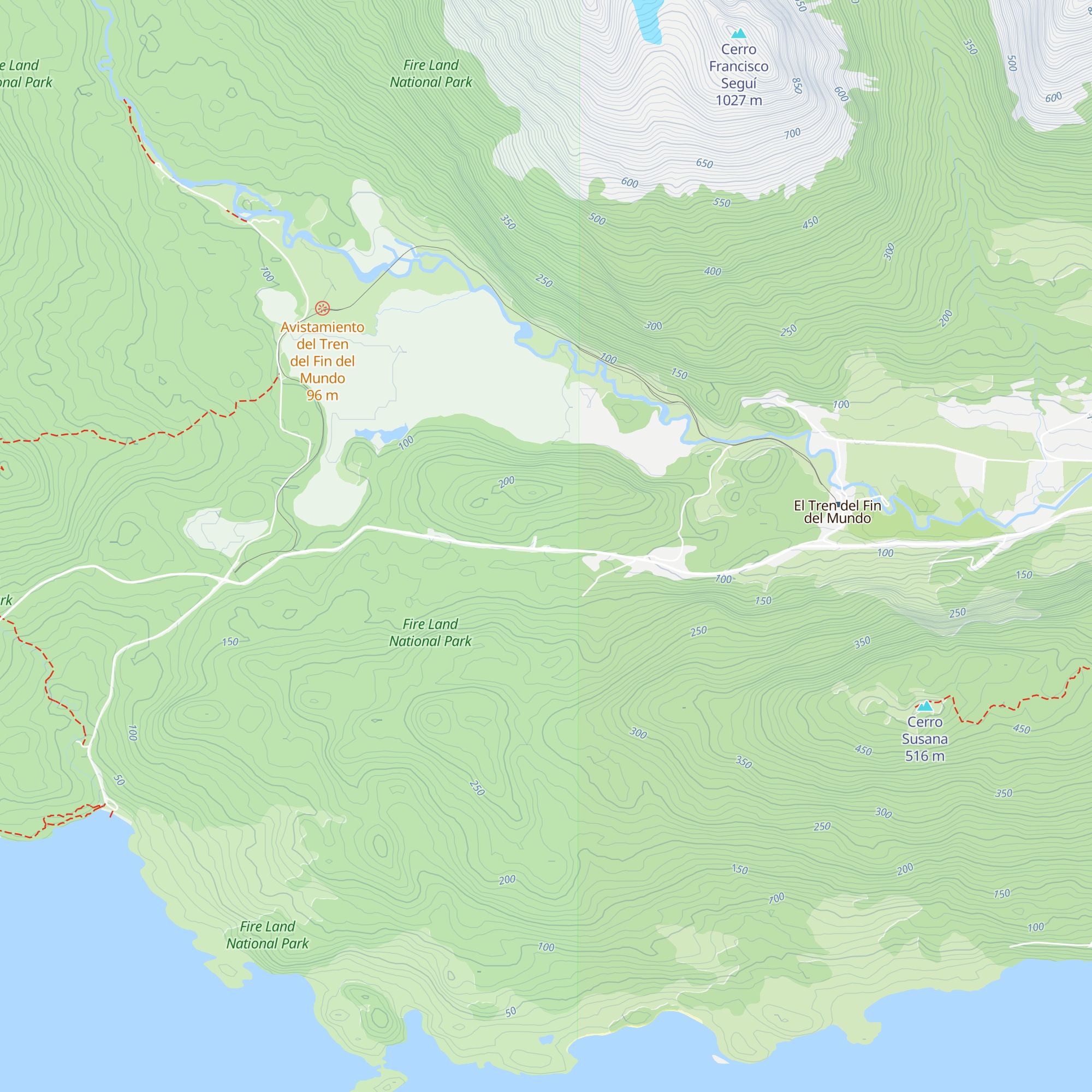 Informes Turísticos map