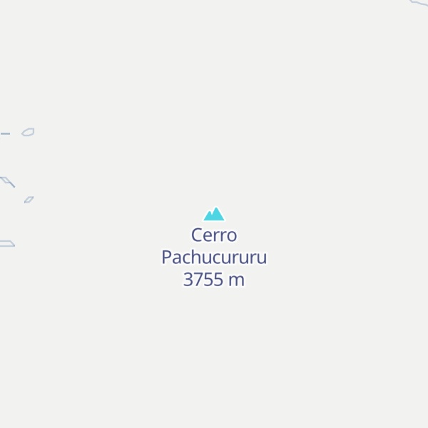 Map of Cerro Pachucururu