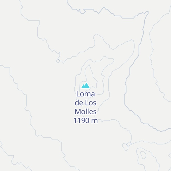 Map of Loma de Los Molles