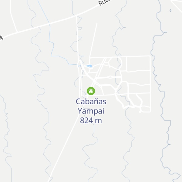 Map of Cabañas Yampai