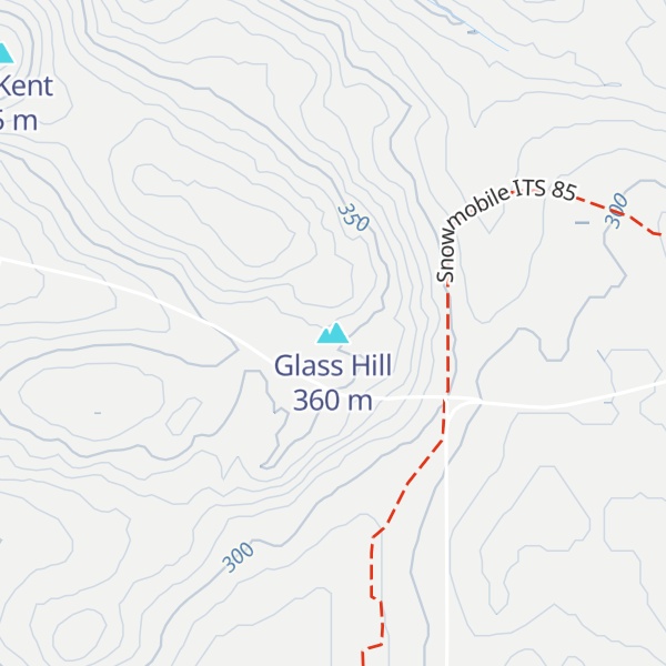 Map of Glass Hill