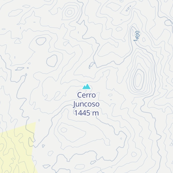 Map of Cerro Juncoso