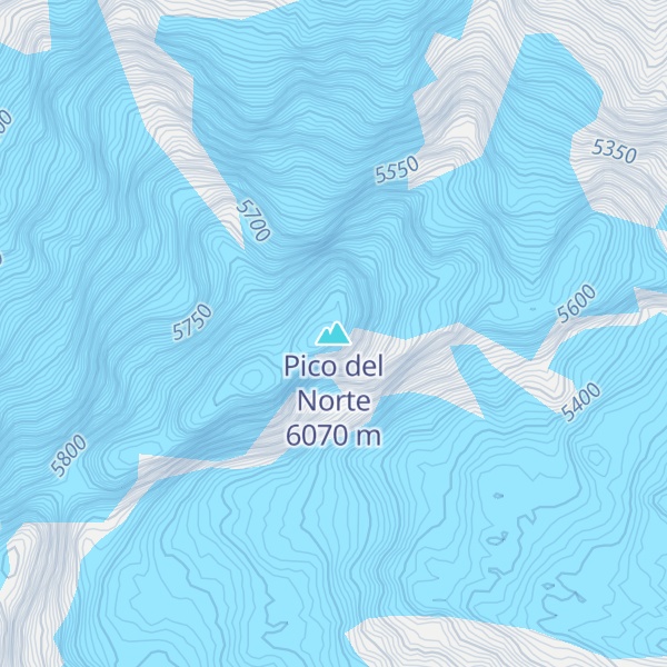 Map of Pico del Norte