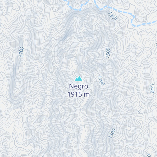 Map of Negro