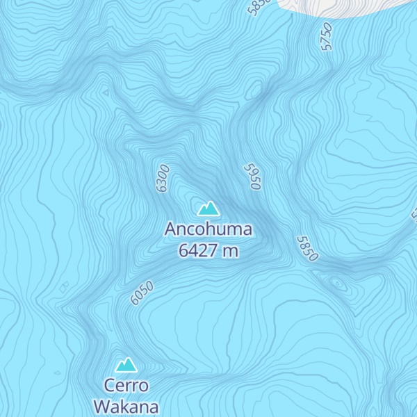 Map of Ancohuma