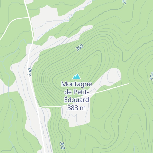 Map of Montagne de Petit-Édouard