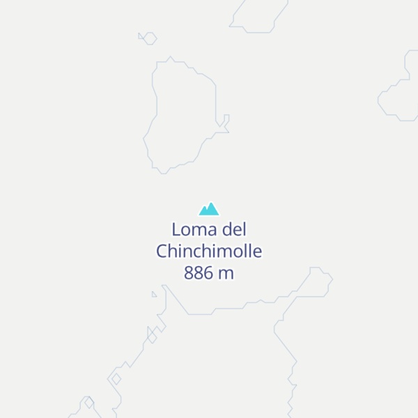 Map of Loma del Chinchimolle