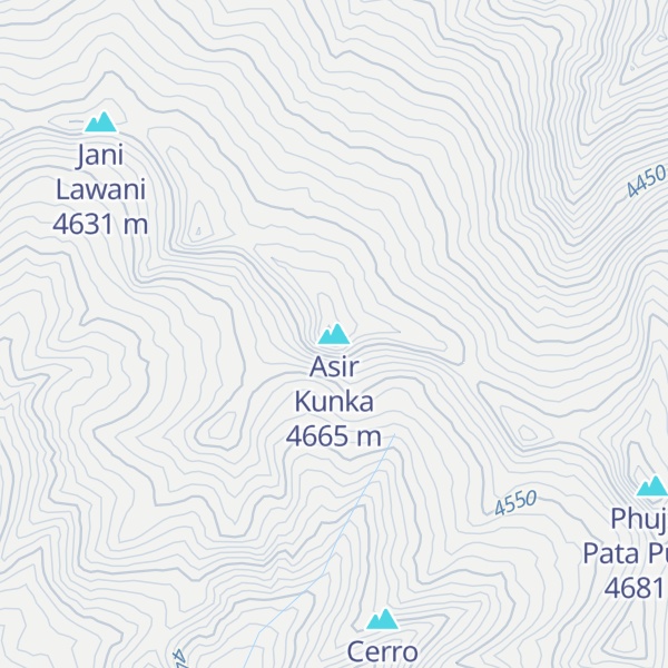 Map of Asir Kunka