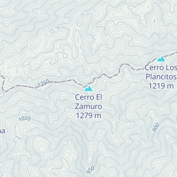 Map of Cerro El Zamuro