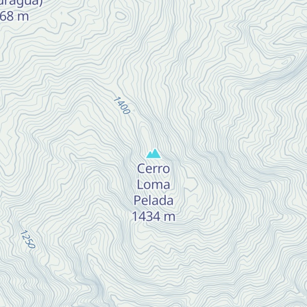 Map of Cerro Loma Pelada