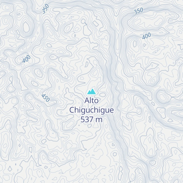 Map of Alto Chiguchigue