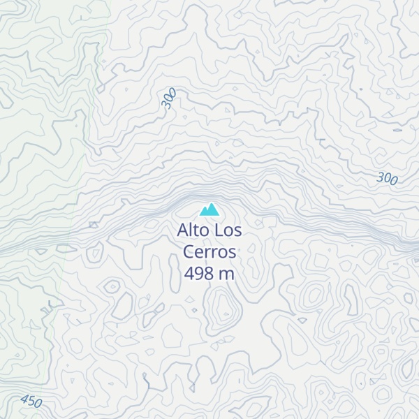 Map of Alto Los Cerros