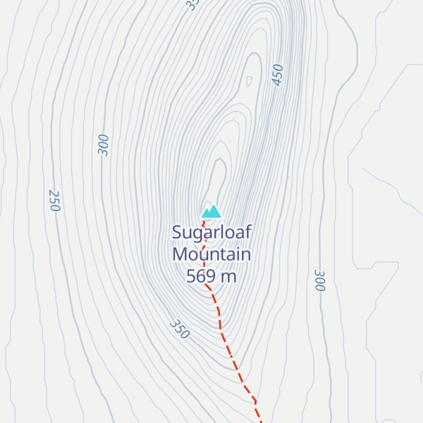 Map of Sugarloaf Mountain