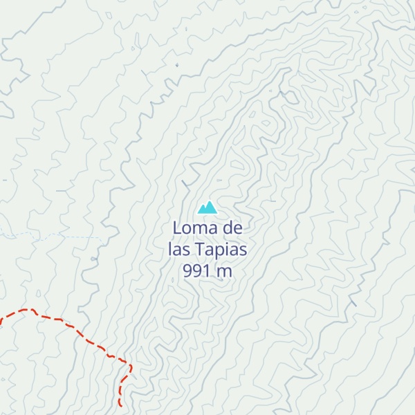 Map of Loma de las Tapias