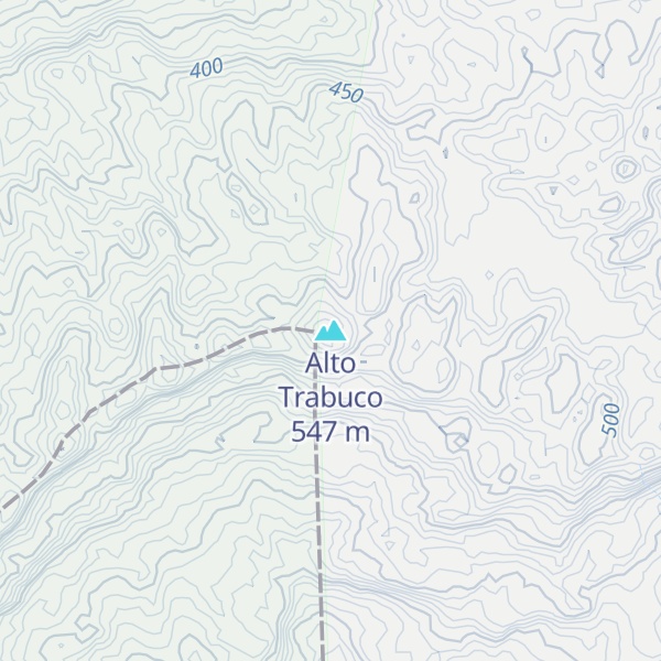 Map of Alto Trabuco