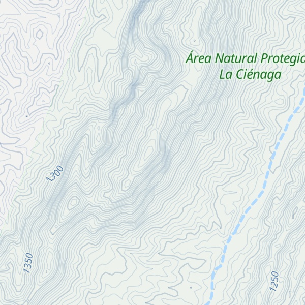 Map of Cerro Piedra Blanca