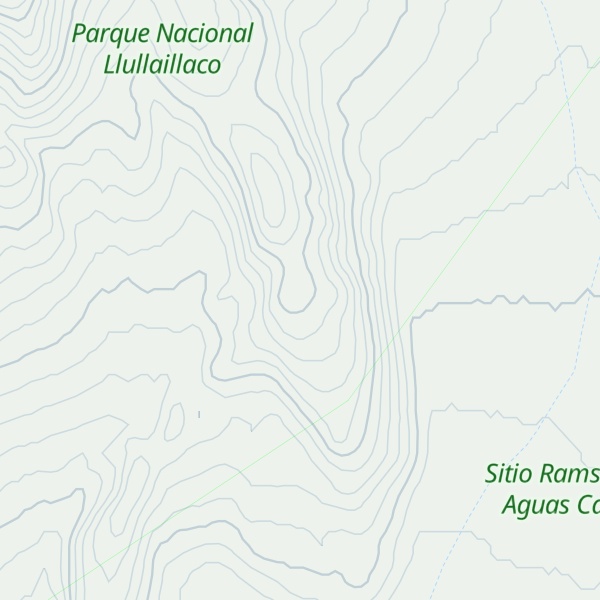 Map of Cerro Salar