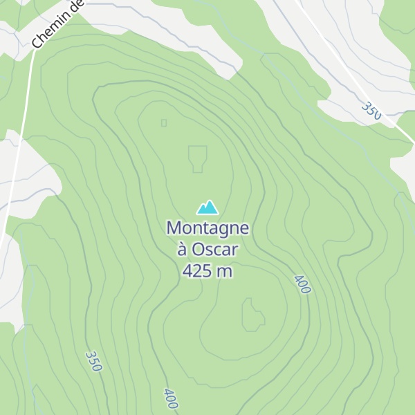 Map of Montagne à Oscar