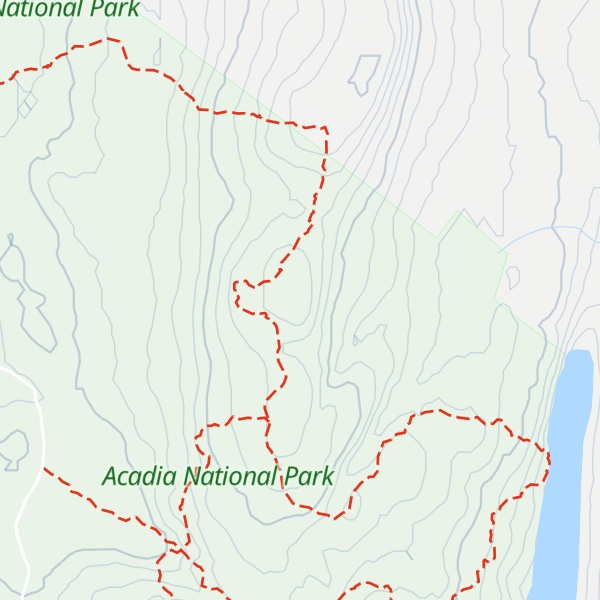 Map of Jerusalem Mountain