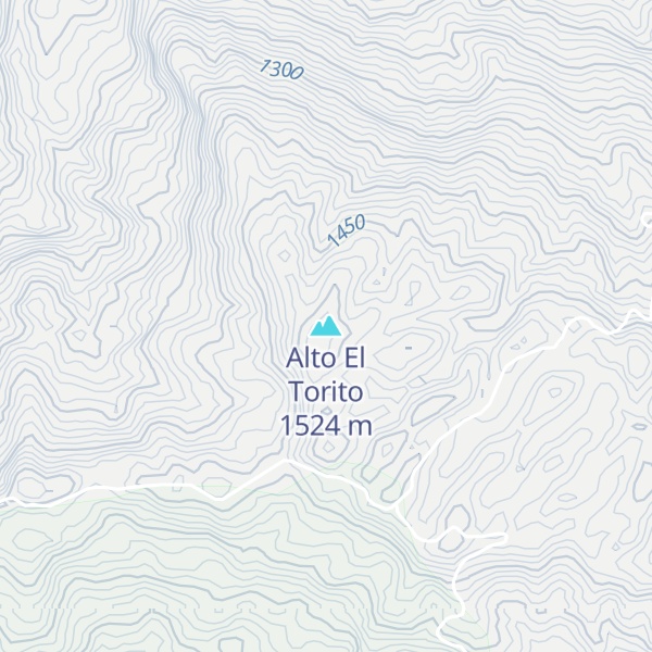 Map of Alto El Torito
