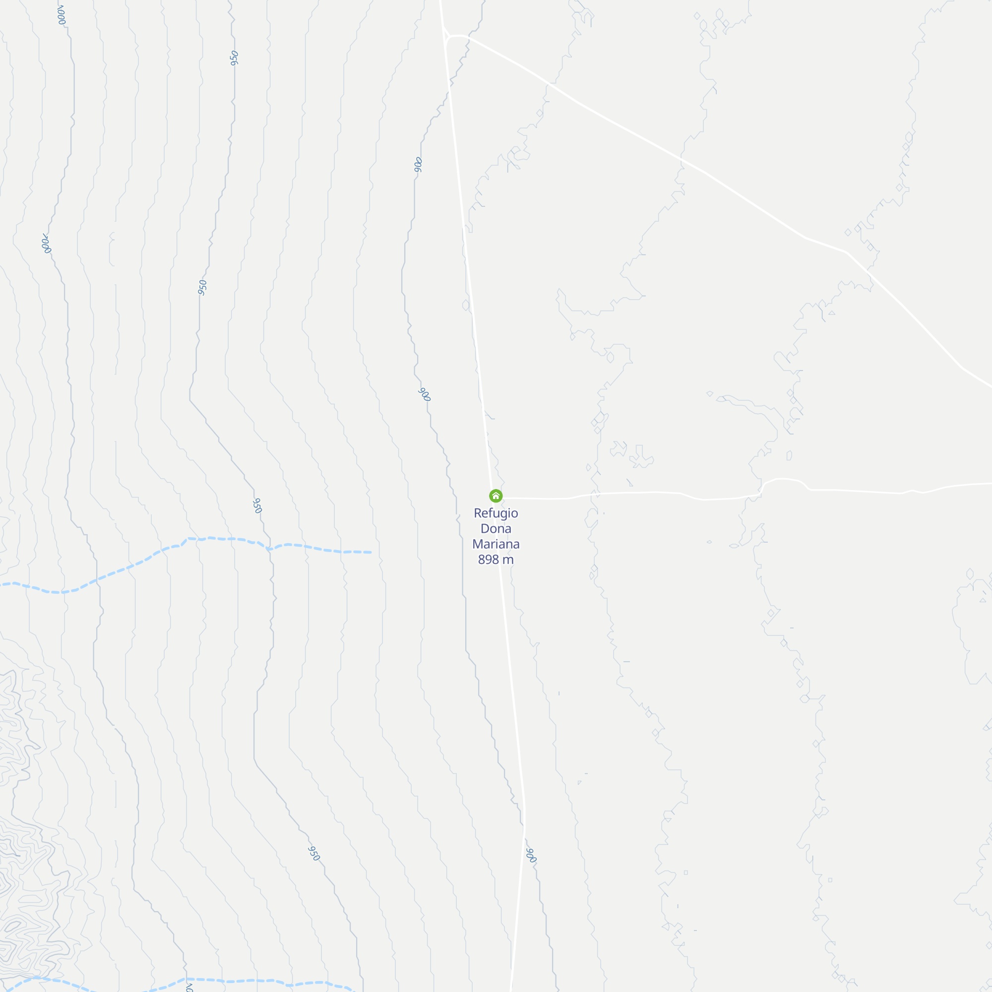 Refugio Dona Mariana map