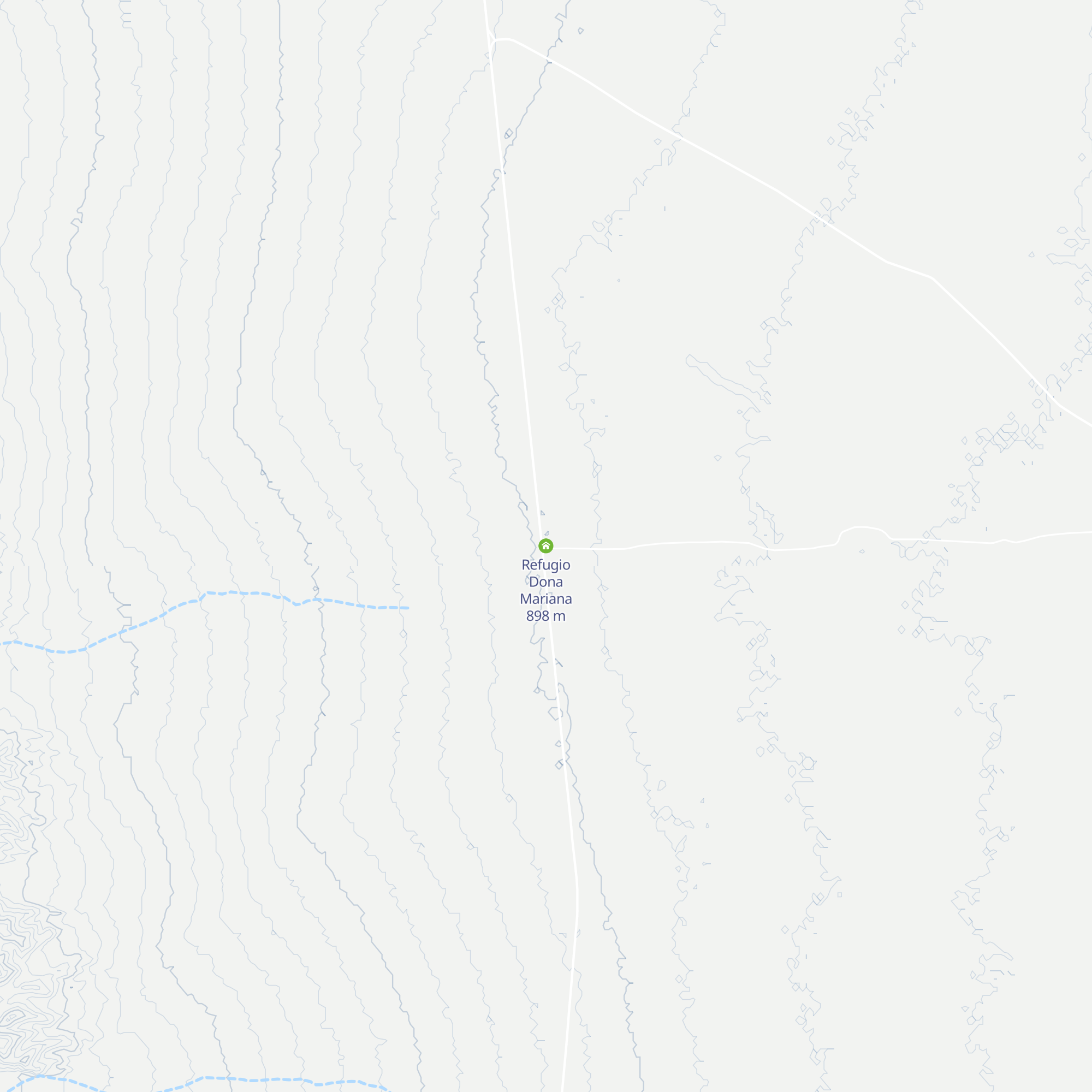 Refugio Dona Mariana map