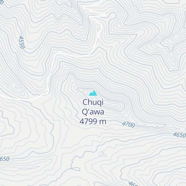 Map of Chuqi Q'awa
