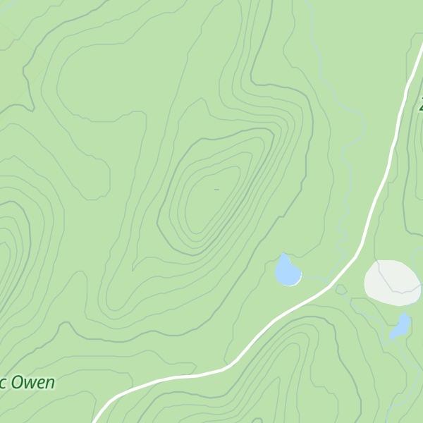 Map of Montagne du Lac Brûlé
