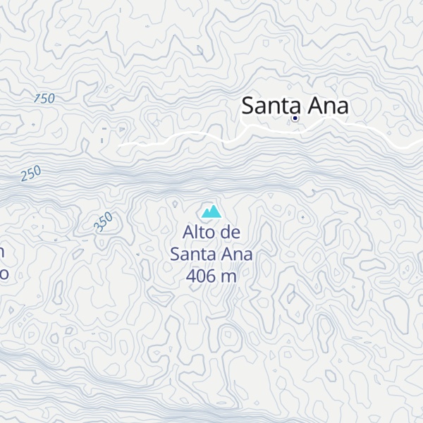 Map of Alto de Santa Ana