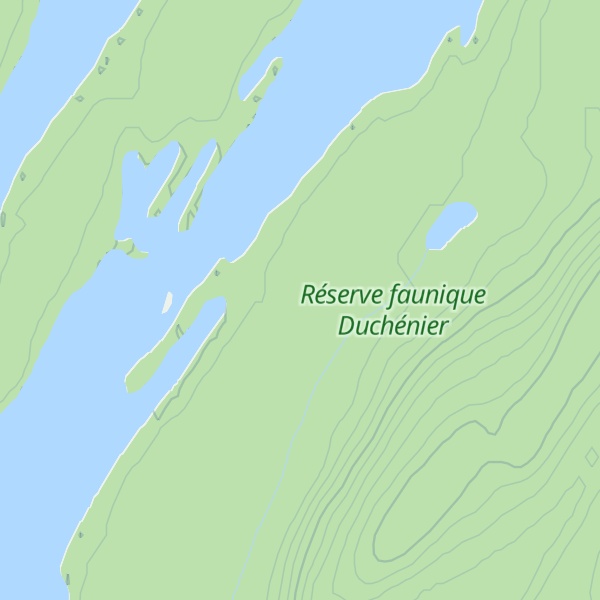 Map of Monts Notre-Dame