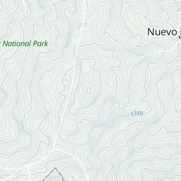 Map of Cerro Laguna Verde