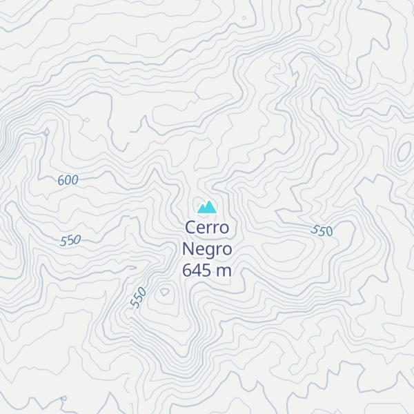 Map of Cerro Negro
