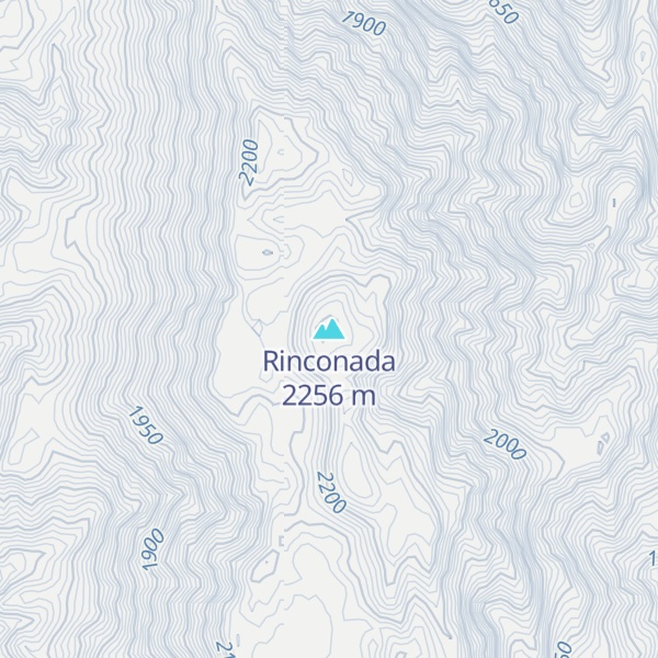 Map of Rinconada