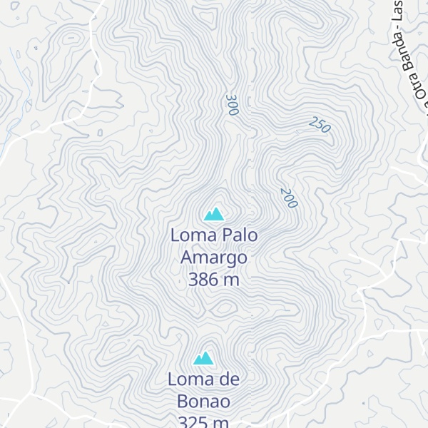 Map of Loma Palo Amargo