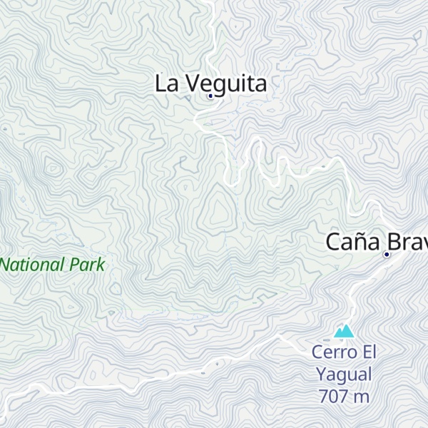 Map of Cerro Atalaya