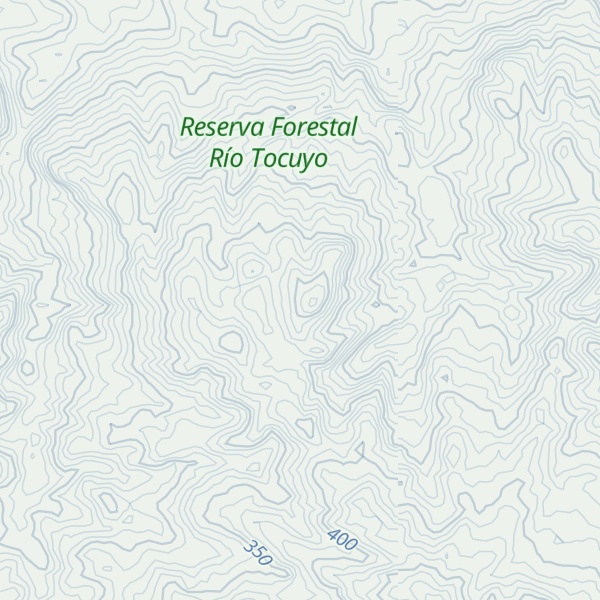 Map of Cerro Pluma