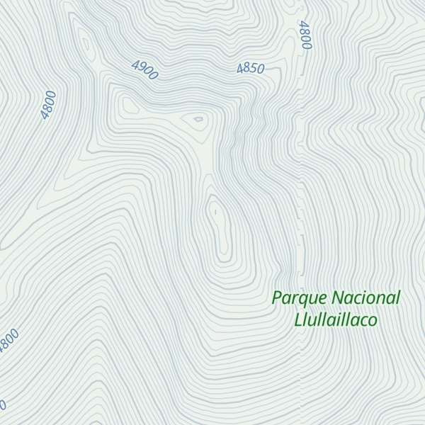 Map of Cerro Aguas Calientes