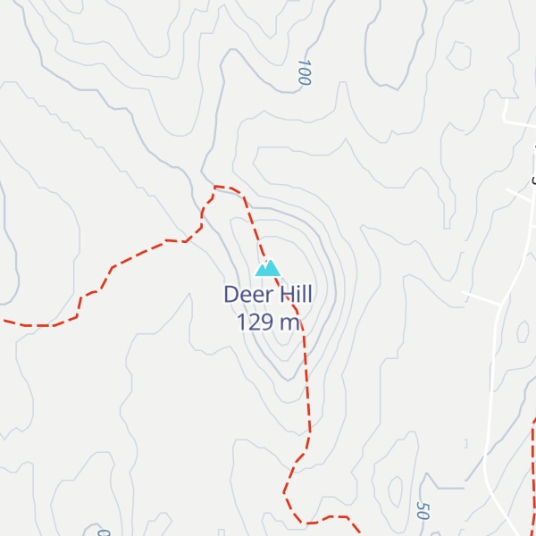 Map of Deer Hill