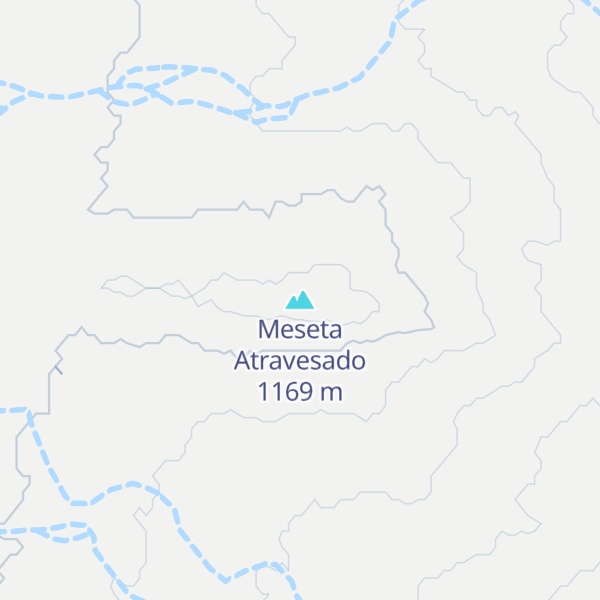 Map of Meseta Atravesado