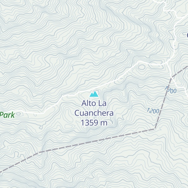 Map of Alto La Cuanchera