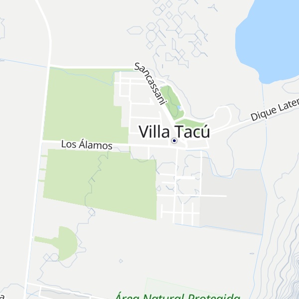 Map of Cabañas La soñada